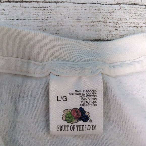 Vintage Fruit of The Loom B.U.M. Equipment T Shirt Size Large - Picture 7 of 11
